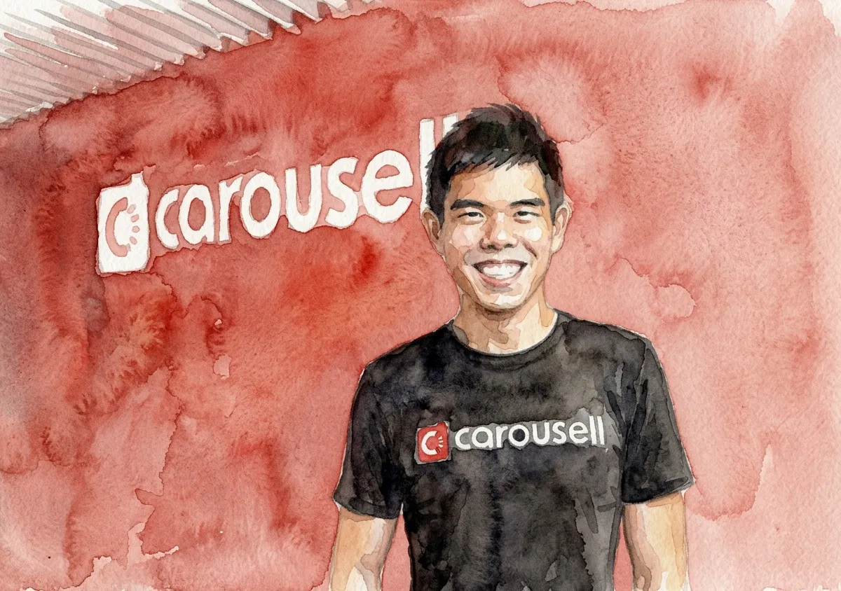 Watercolour illustration for Carousell / Quek Siu Rui