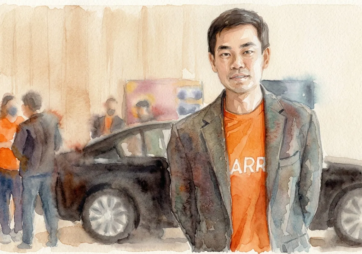Watercolour illustration for Carro / Aaron Tan