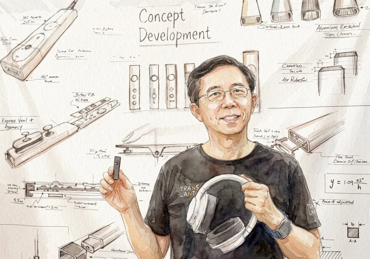 Watercolour illustration for Creative Technology / Sound Blaster
