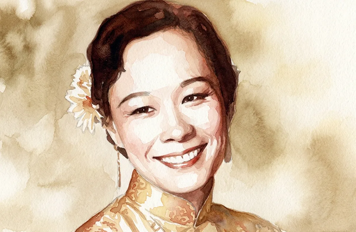 Watercolour illustration for Elizabeth Choy