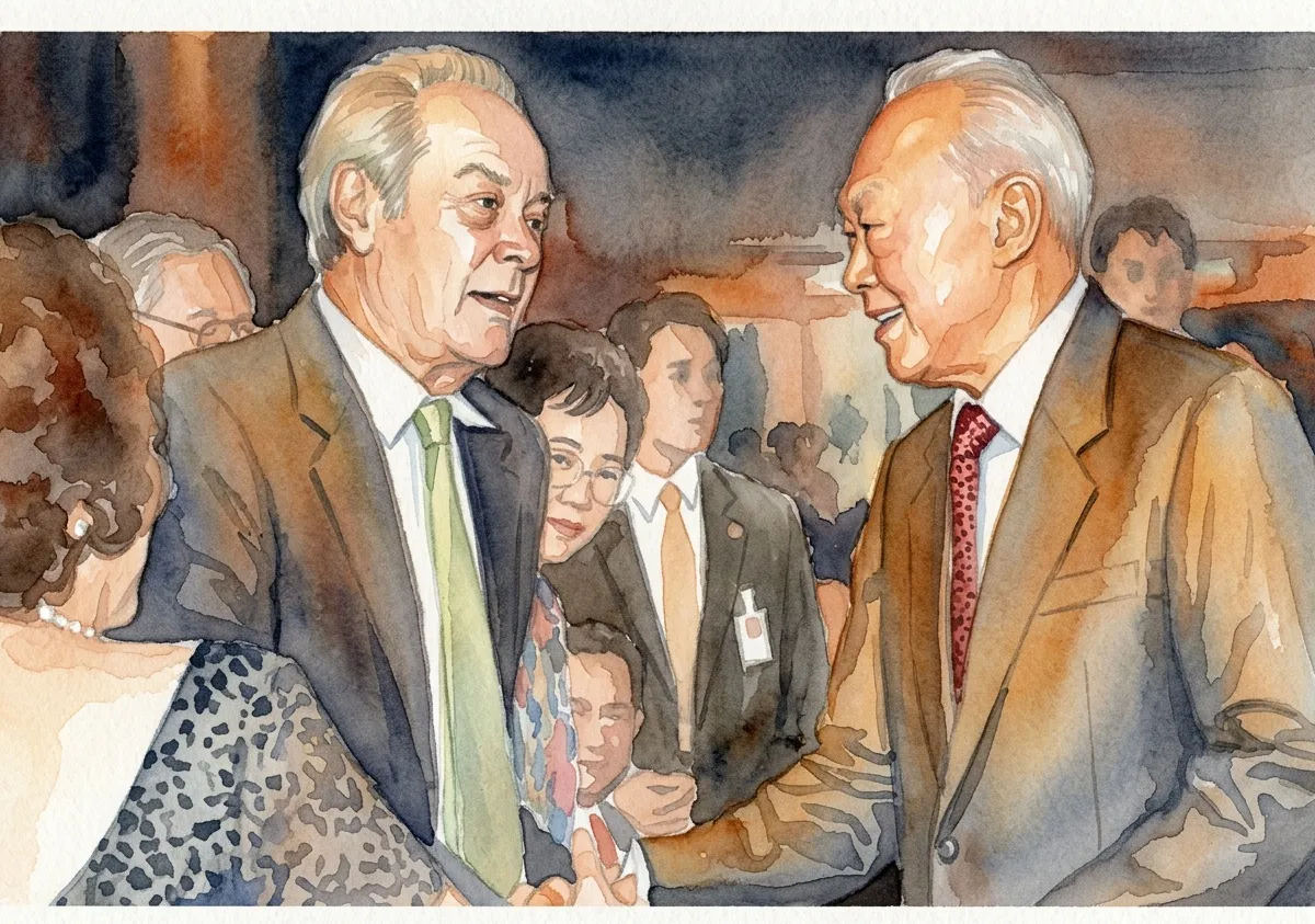 Watercolour illustration for E.W. Barker