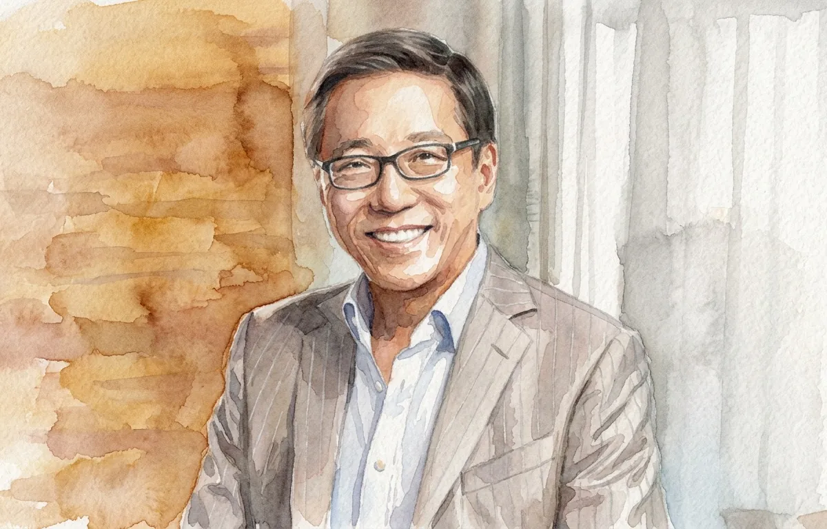 Watercolour illustration for Ho Kwon Ping / Banyan Tree Hotels