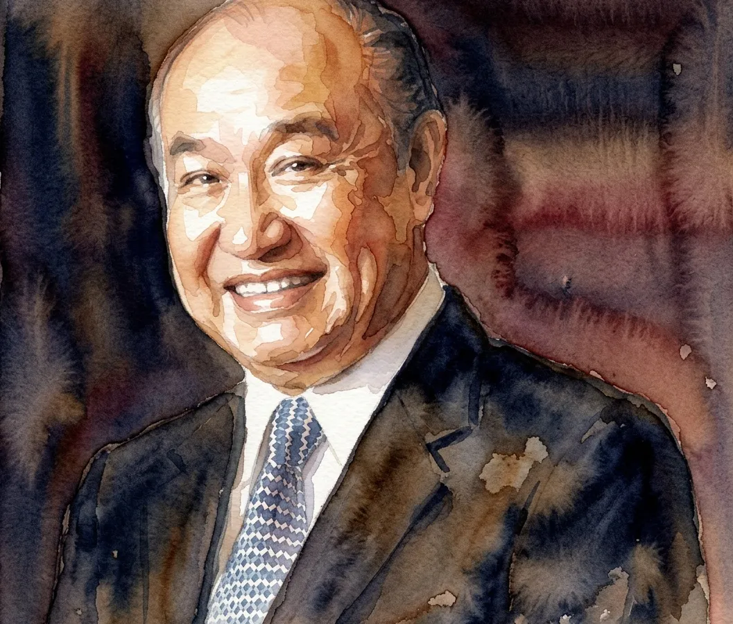 Watercolour illustration for Howe Yoon Chong