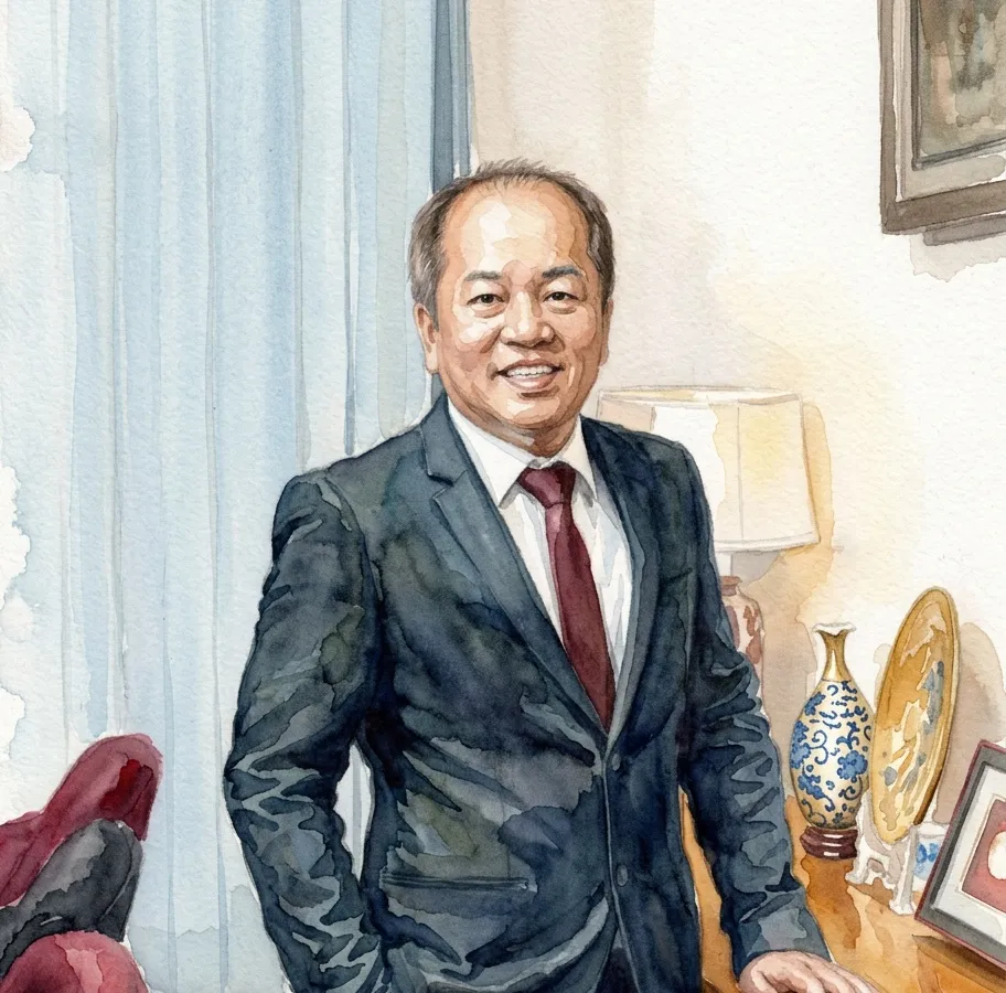 Watercolour illustration for Mr. DIY / Tan Yu Yeh