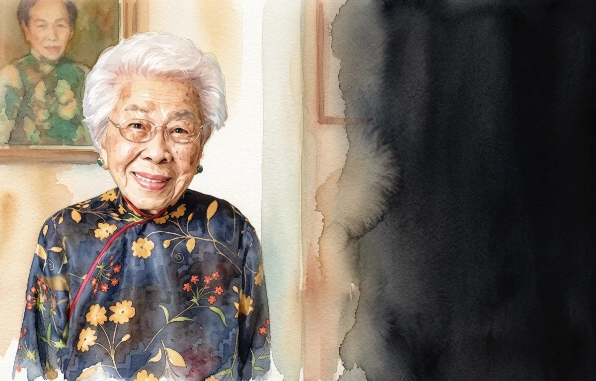Watercolour illustration for Dr Oon Chiew Seng