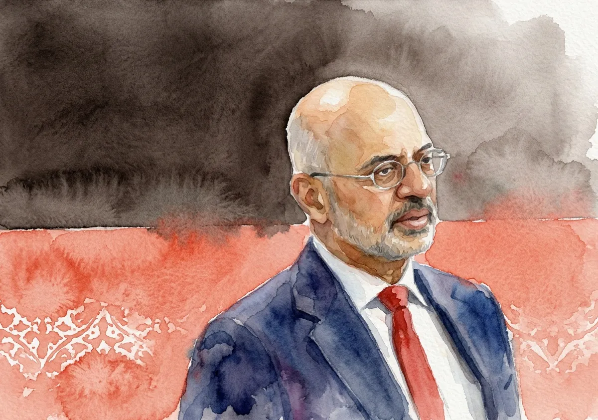 Watercolour illustration for Piyush Gupta - DBS Bank