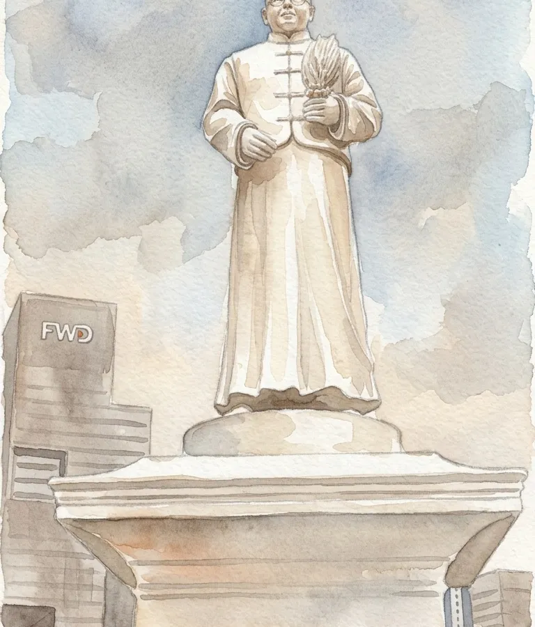 Watercolour illustration for Tan Tock Seng
